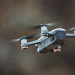 drone flying